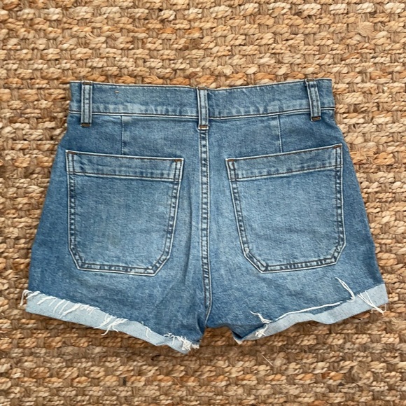Madewell high rise denim shorts - Picture 4 of 4